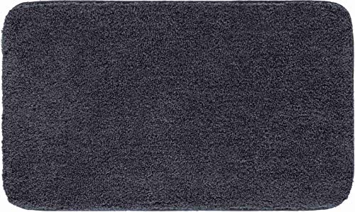 Grund Melange Badteppich, Acryl, Granit, 60 x 100 cm von Grund