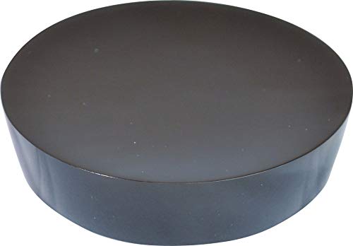 Grund Piccolo Seifenschale 10,4x10,4x2,5 cm schwarz Accessoires, 100% Polyresin, 4 x 10,4 x 2,5 cm von Grund
