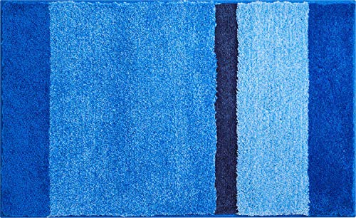 Grund Room Badteppich, Acryl, Blau, 70x120 cm von Grund