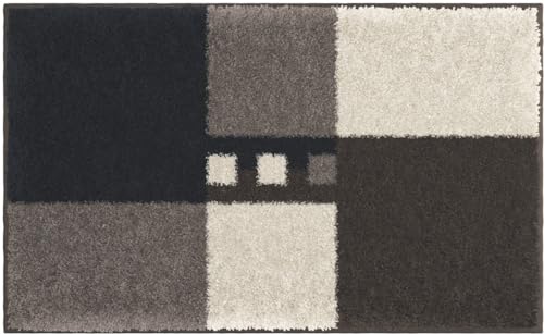 Linea Due MERKUR Badteppich 60x90cm braun von Linea Due