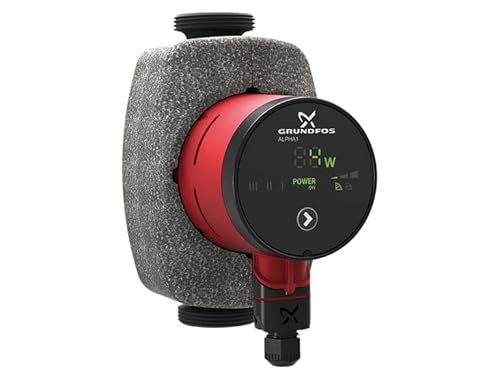 Grundfos ALPHA1 25-80 180 - Rot - Umwälzpumpe aus Gußeisen Grundfos ALPHA1 25-80 180 - Rot - Umwälzpumpe aus Gußeisen von Grundfos