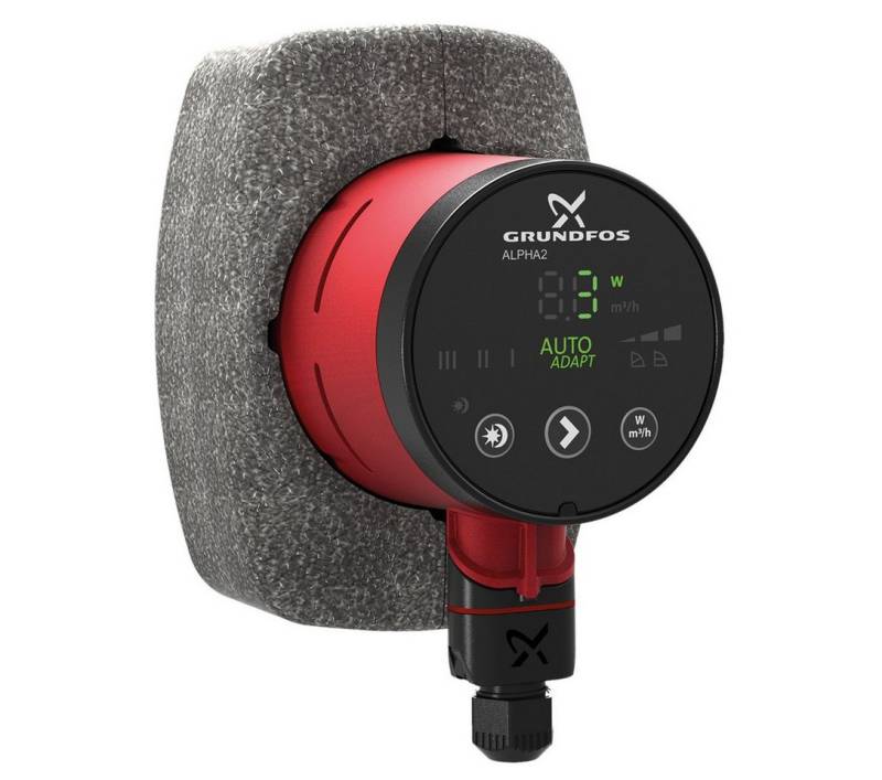 Grundfos Filterpumpen Heizungsumwälzpumpe ALPHA1 32-60 230 V PN 10 180mm G2 99160423 von Grundfos