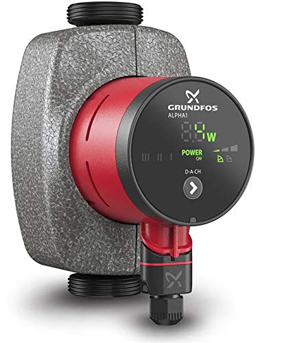 Grundfos Heizungsumwälzpumpe ALPHA1 230 V PN 10 180mm Typ 32-40 Rp 1 1/4Z von Grundfos