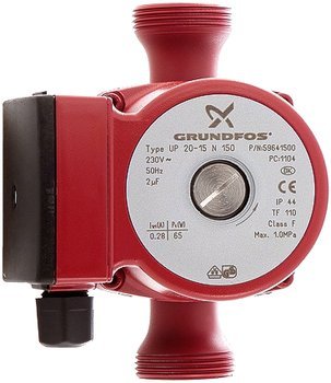 Grundfos - Sanitäre Umwälzpumpe - Up20-15 N 150 1X230V 50Hz 9H - : 59641500 von Grundfos
