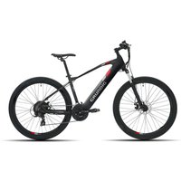 GRUNDIG Fahrrad E-Mountainbike HT 27,5" schwarz/ rot von Grundig