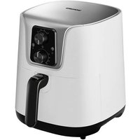 Grundig FRY 6840 Heißluft-Fritteuse 1300W Weiß, Silber von Grundig