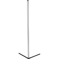 Grundig LED-Eckstehleuchte schwarz Metall B/H/L: ca. 30x30x140 cm von Grundig