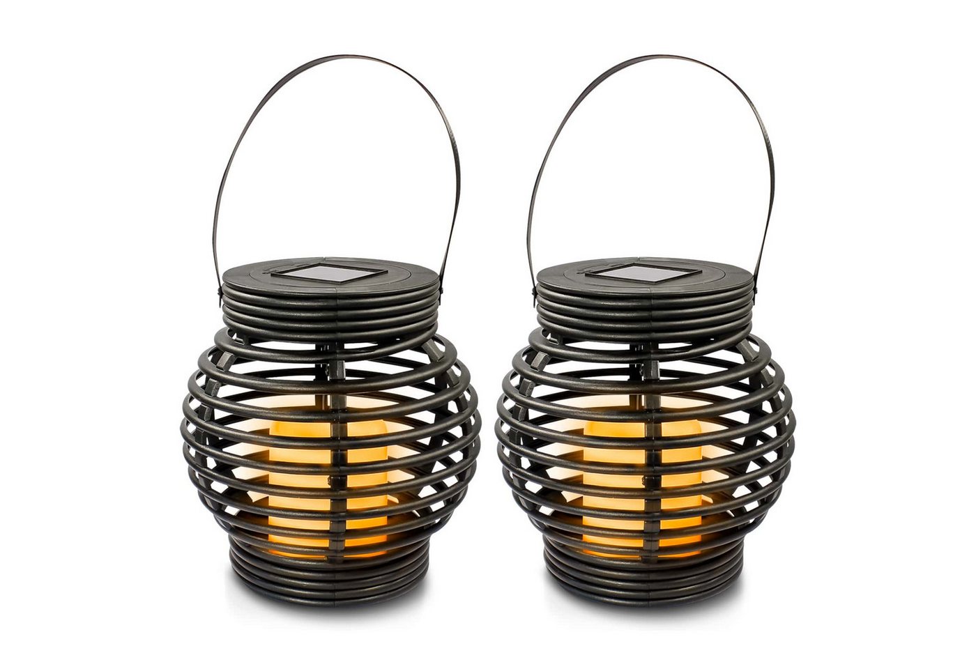 Grundig LED Laterne Polyrattan, LED fest integriert, Solar Grundig LED Laterne Polyrattan, LED fest integriert, Solar von Grundig