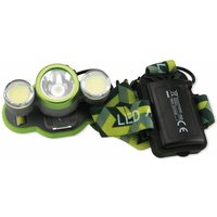 LED-Stirnlampe 1 led, 2x cob, 4 Funktionen, grün - Grundig von Grundig