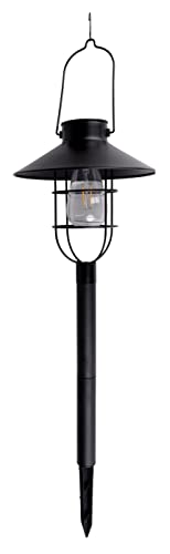 Grundig Solar Gartenlampe - 21,8 x 21,8 x 64 cm - Gartenbeleuchtung - LED-Beleuchtung - Aufladen mit Solarenergie von GRUNDIG