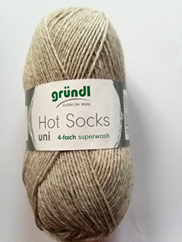 Grundl Hot Socks 50g FA.25 beige von Gründl