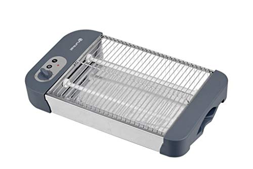 Grunkel - Flat toaster for all types of bread and baked goods with 600 W power, toast timer with 6 levels and crumb tray, model TSP-G2 von Grunkel