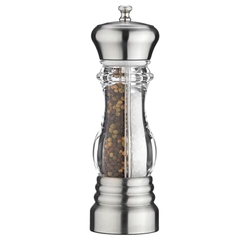 Grunwerg DM-809S Salzstreuer und Pfeffermühle, Edelstahl von Grunwerg