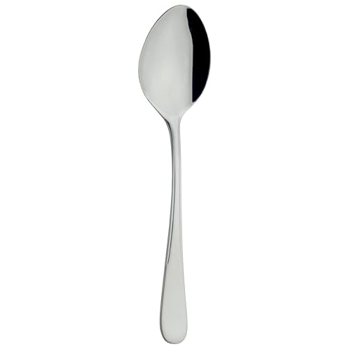 Grunwerg DSVEN Planet Besteck Venus 12er Set Dessertlöffel, Edelstahl, stahl, 180mm, 12 von Grunwerg