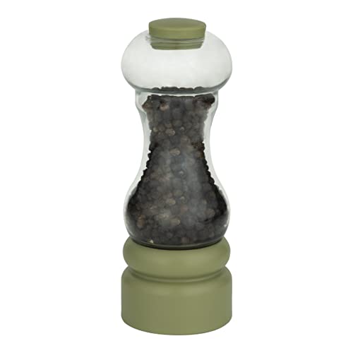 Grunweg Salz- und Pfeffermühle, Kunststoff, olivgrün, Klar Grunweg Salz- und Pfeffermühle, Kunststoff, olivgrün, Klar von Grunwerg