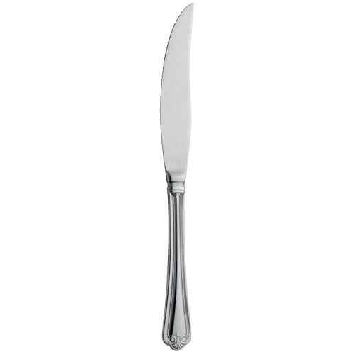 Grunwerg STKJSR Jesmond Besteck 12er Set Steakmesser, Edelstahl, Silber, 12 von Grunwerg