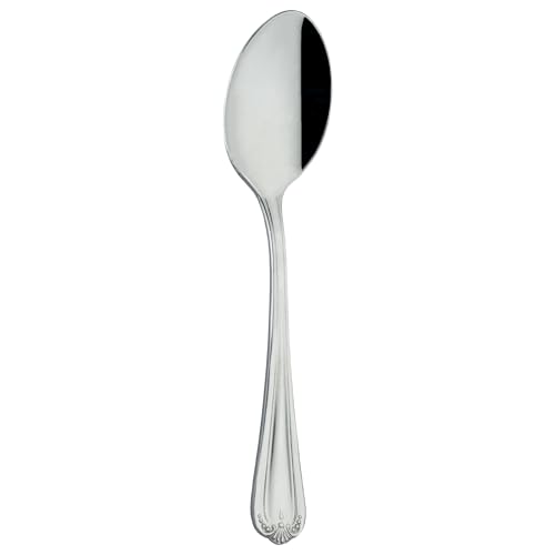 Grunwerg TESJSR Jesmond Besteck 12er Set Teelöffel, Edelstahl, Silber, 12 von Grunwerg