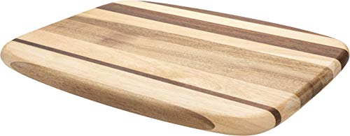 Grunwerg WB-23528ACR Rockingham Forest Rechteckiges Schneidebrett/Küchenbrett – Holz/Bambus, Kautschukholz, karbonisierte Akazie, 35 x 28 x 2 cm, Streifenmuster Grunwerg WB-23528ACR Rockingham Forest Rechteckiges Schneidebrett/Küchenbrett – Holz/Bambus, Kautschukholz, karbonisierte Akazie, 35 x 28 x 2 cm, Streifenmuster von Rockingham Forge