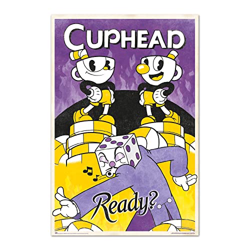 Grupo Erik Editores, S.L. Cuphead Poster Ready? von Grupo Erik Editores, S.L.