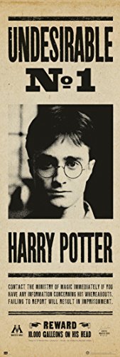 Grupo Erik Editores Harry Potter Undesirable Nº1 – Tür-Poster von Grupo Erik Editores