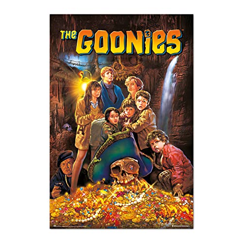 Grupo Erik Offizielles The Goonies Treasure Poster – 91 x 61,5 cm – Versand gerollt – Coole Poster – Kunstposter – Poster & Drucke – Wandposter von Grupo Erik