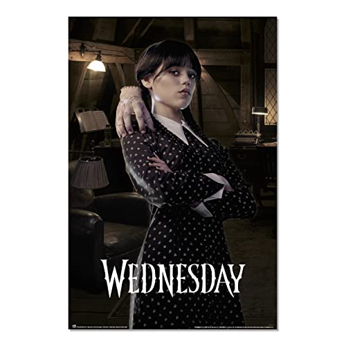 Erik Offizielles Wednesday Room Poster – 91 x 61,5 cm – Versand gerollt – Coole Poster – Kunstposter – Poster & Drucke – Wandposter, Mittleres Zimmer von Grupo Erik Editores, S.L.