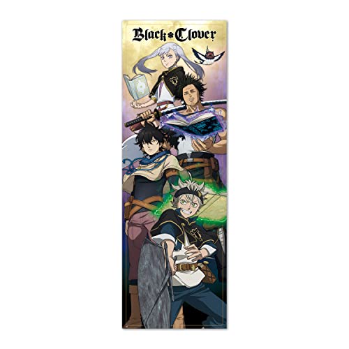 Grupo Erik Anime Poster - Black Clover Tür-Poster - Deko Wohnzimmer oder Deko Schlafzimmer - Deko Wohnzimmer - Größe : 158 x 53 von Grupo Erik Editores, S.L.