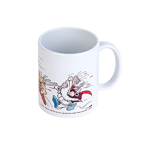 Grupo Erik Asterix und Obelix Teetasse - Asterix Kaffeetasse - Kaffeebecher mit Fassungsvermögen von 300 ml, Offizielle Lizenz von Grupo Erik