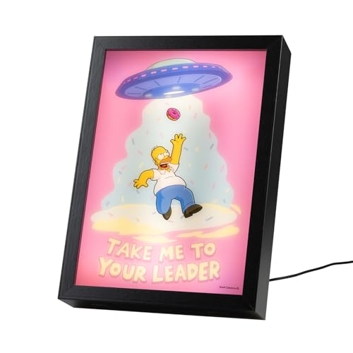 Grupo Erik Bild The Simpsons Lampe LED Licht Deko Rahmen mit Bild und Licht 20 × 28 × 5 cm - Stimmungslicht Kinder und Erwachsene Zubehör - Offizieller Die Simpsons Geschenke Merch Grupo Erik Bild The Simpsons Lampe LED Licht Deko Rahmen mit Bild und Licht 20 × 28 × 5 cm - Stimmungslicht Kinder und Erwachsene Zubehör - Offizieller Die Simpsons Geschenke Merch von Grupo Erik