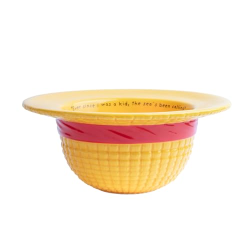 Grupo Erik Bowl Schüssel One Piece Monkey D. Luffy Keramik Schale 20 x 8,7 cm Müslischale - Offizieller One Piece Manga Merch von Grupo Erik