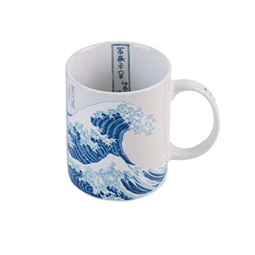 Grupo Erik Die Große Welle vor Kanagawa Tasse - Hokusai Teetasse - Kaffeetasse - Kaffeebecher mit Fassungsvermögen von 300 ml, Offizielle Lizenz Grupo Erik Die Große Welle vor Kanagawa Tasse - Hokusai Teetasse - Kaffeetasse - Kaffeebecher mit Fassungsvermögen von 300 ml, Offizielle Lizenz von Grupo Erik