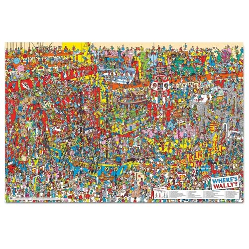 Grupo Erik Poster Wo ist Walter? Kunstdruck - Deko Wohnzimmer oder Deko Schlafzimmer - Deko Zimmer - Größe : 61 x 91 - Offizielle Lizenz von Grupo Erik