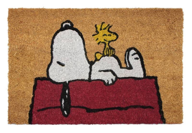 Grupo Erik Fußmatte Peanuts Fußmatte Snoopy und Woodstock von Grupo Erik