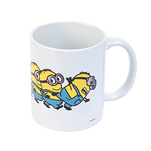 Grupo Erik Kaffeetasse, die Minions Tasse, Kafeetasse aus Keramik für ein besseres Geschmack, Teetasse 350 ml von Grupo Erik