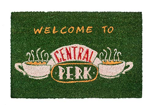 Grupo Erik Kokosmatte Fußmatte Friends Central Perk - Schmutzfangmatte 40x60 cm - Fussmatte Lustig - Türmatte Innen von Grupo Erik