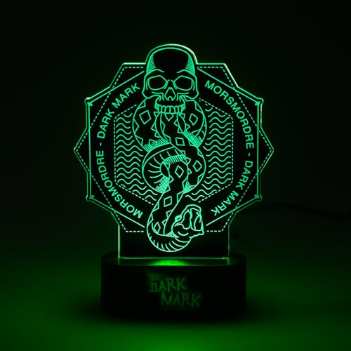 Grupo Erik LED Lampe Harry Potter LED Licht Deko - Stimmungslicht Schreibtisch - Nachttischlampe Kinder und Erwachsene Zubehör - Offizieller Harry Potter Geschenke Merch Fanartikel von Grupo Erik