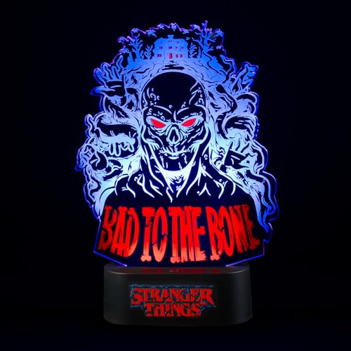 Grupo Erik LED Lampe Stranger Things LED Licht Deko - Stimmungslicht Schreibtisch - Nachttischlampe Kinder und Erwachsene Zubehör - OffiziellerStranger Things Merch Geschenke von Grupo Erik