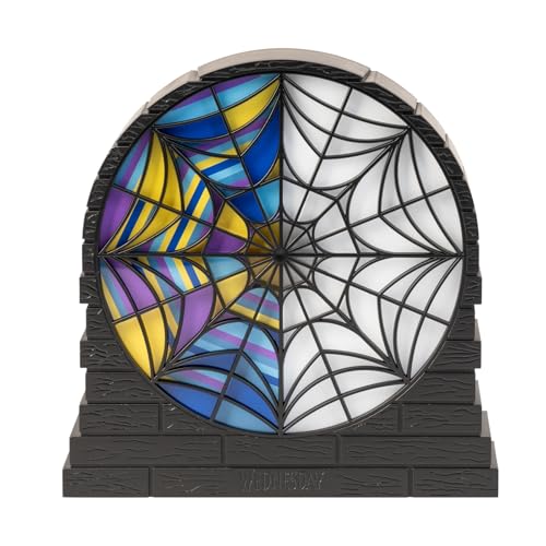 Grupo Erik LED Lampe Wednesday Addams Ophelia Hall Fenster LED Licht Deko - Stimmungslicht Schreibtisch - Nachttischlampe Kinder und Erwachsene Zubehör - Offizieller Wednesday Fanartikel von Grupo Erik