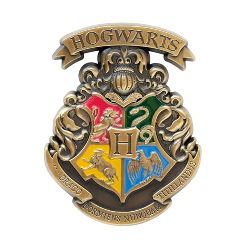 Grupo Erik Magnete Harry Potter Magnet Kühlschrank - 7 x 7 cm Harry Potter Schloss Hogwarts Wappen - Offizieller Harry Potter Fanartikel von Grupo Erik