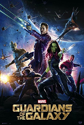 Grupo Erik Marvel Poster - Marvel Guardians of the Galaxy - Kunstdruck - Deko Wohnzimmer oder Deko Schlafzimmer - Deko Zimmer - Größe : 61 x 91, 5 cm Marvel Fanartikel - Offizielle Lizenz von Grupo Erik