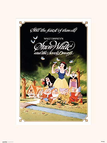 Grupo Erik P30X40CM0341 Kunstdruck-Print, Walt Disney Snow White, 30 x 40 cm von Grupo Erik