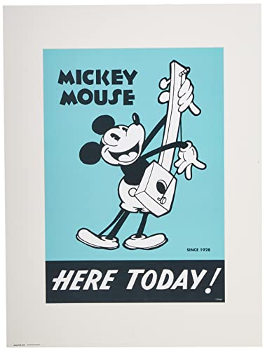 Grupo Erik P30X40CM0350 Kunstdruck Disney-Mickey 90, 30 x 40 cm von Grupo Erik