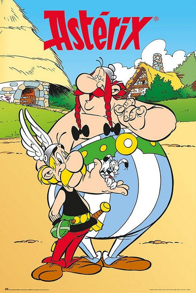 Grupo Erik Poster Asterix & Obelix Poster 61 x 91,5 cm von Grupo Erik