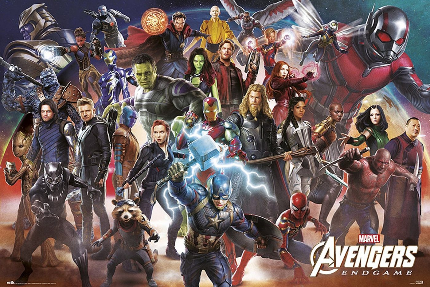 Grupo Erik Poster Avengers: Endgame Poster Line Up 91,5 x 61 cm Grupo Erik Poster Avengers: Endgame Poster Line Up 91,5 x 61 cm von Grupo Erik