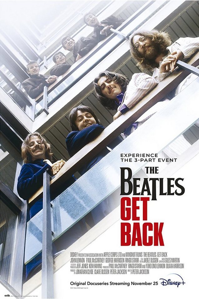 Grupo Erik Poster Beatles Poster Get Back 61 x 91,5 cm von Grupo Erik