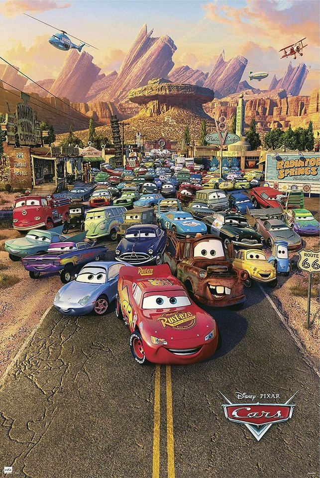 Grupo Erik Poster Cars Poster 61 x 91,5 cm von Grupo Erik