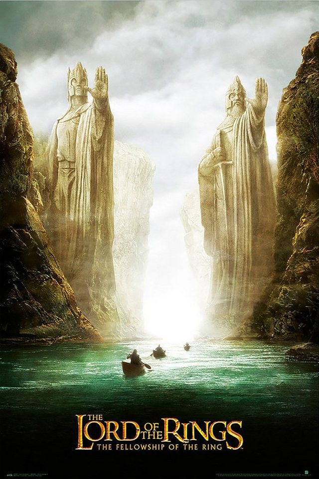 Grupo Erik Poster Herr der Ringe Poster Argonath Teaser 61 x 91,5 cm Grupo Erik Poster Herr der Ringe Poster Argonath Teaser 61 x 91,5 cm von Grupo Erik