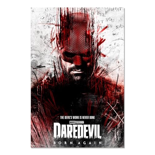 Grupo Erik Poster Kunstdruck Marvel Daredevil Born Again Poster Deko Wohnzimmer oder Deko Schlafzimmer - Deko Zimmer - Größe 61 x 91,5 - Offizieller Marvel Fanartikel von Grupo Erik