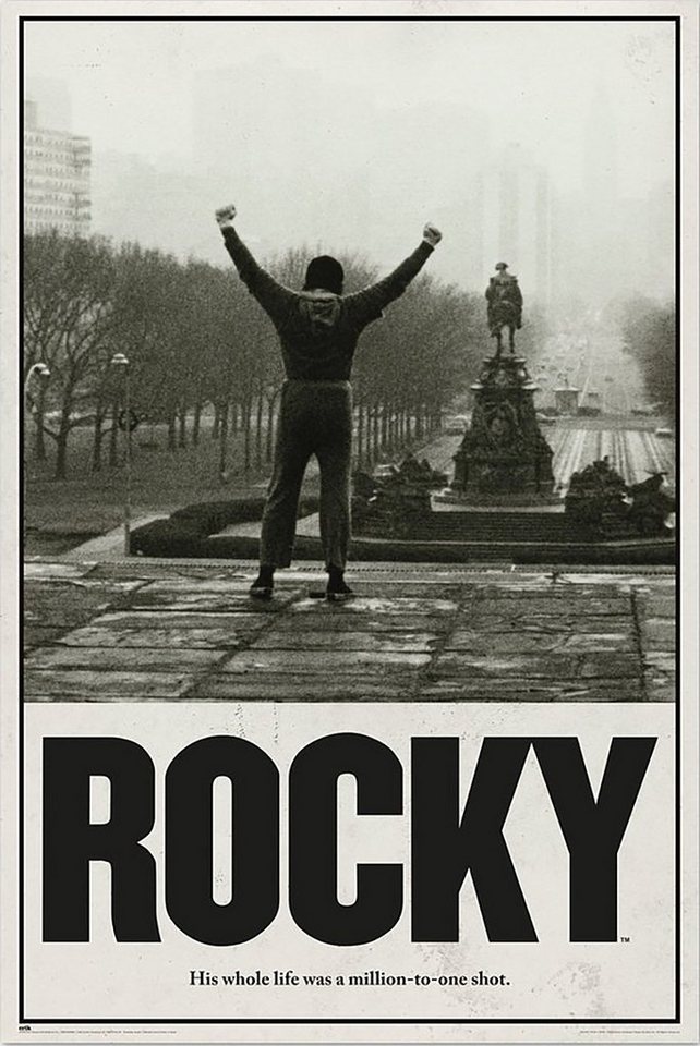 Grupo Erik Poster Rocky Poster Rocky Balboa 61 x 91,5 cm Grupo Erik Poster Rocky Poster Rocky Balboa 61 x 91,5 cm von Grupo Erik