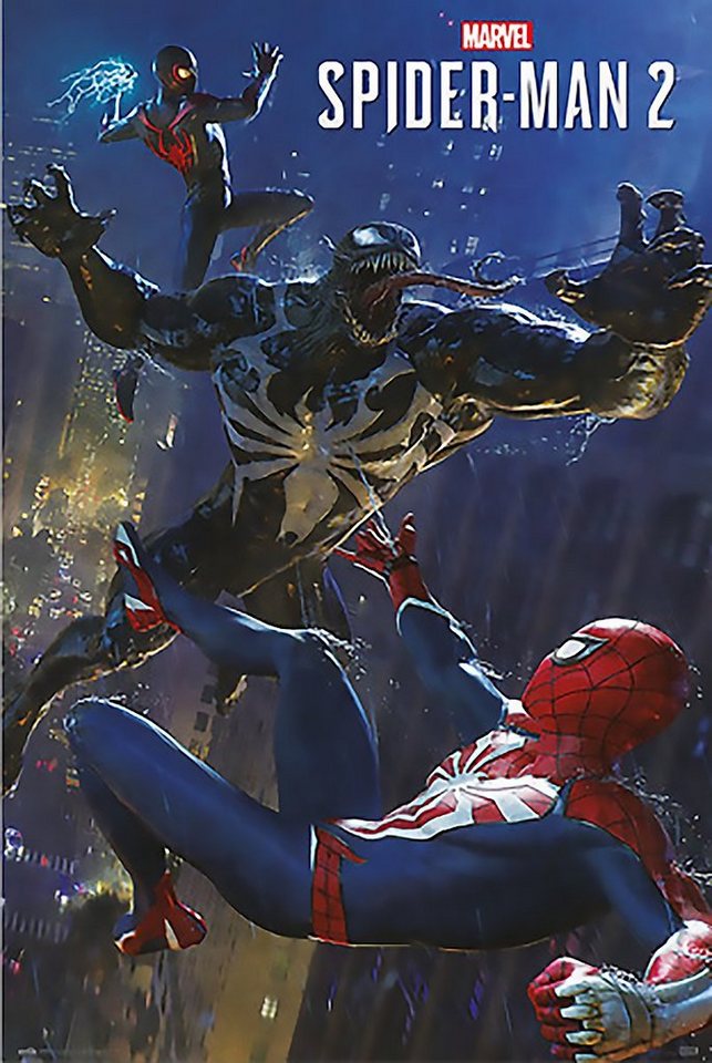 Grupo Erik Poster SpiderMan 2 Poster Marvel 61 x 91,5 cm Grupo Erik Poster SpiderMan 2 Poster Marvel 61 x 91,5 cm von Grupo Erik